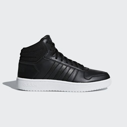 Adidas Hoops 2.0 Mid Női Akciós Cipők - Fekete [D23062]